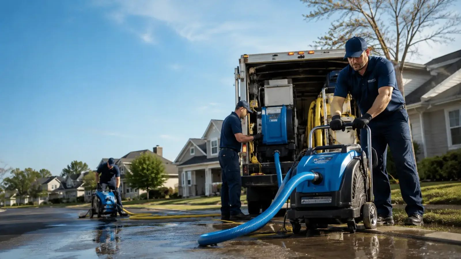 Flood Damage Cleanup in Briscoe, TX